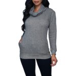 Cowl Neck Long Sleeve Top