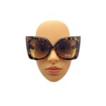 Tortoise Shell Oversized Cat Eye Sunglasses