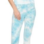 Light Blue Tie-Dye Butt-Lifting Leggings - Image 3
