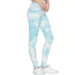 Light Blue Tie-Dye Butt-Lifting Leggings - Image 2