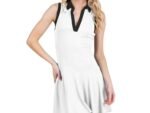 Women’s Collar Drop Waist Tennis Mini Dress