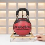 Basketball-Inspired Sphere Crossbody Bag