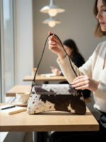 Cow Print Horsebit Flap Women's Shoulder Bag - Image 5
