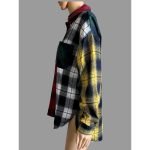 Double Pocket Colorblock Plaid Fall Flannel for Women - Image 3