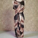 Trendy Plus Size High Split Palm Beach Mesh Top - Sheer & Chic - Image 2