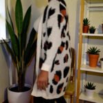 Leopard Print Cardigan Sweater - Image 3