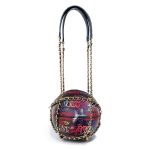 Purple and Black Graffiti Basketball Shoulder Bag