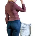 Women's Elegant Twist Front Long Sleeve Collar Shirt - Image 3