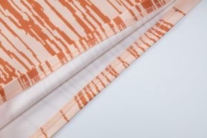 Women's Orange Graphic Print Bodycon Dress - Image 8