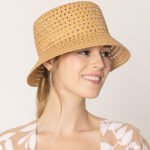 Trendy Unisex Straw Bucket Hat