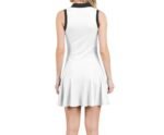 Women’s Collar Drop Waist Tennis Mini Dress - Image 3