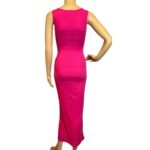 Women's Bodycon Berry Tank Midi Dress - Image 4