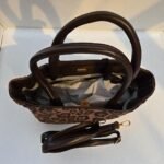 Leopard Print Small Half Moon Shoulder Bag - Image 4