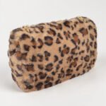 Faux Leo Fur Shoulder Bag - Luxurious Leopard Print Statement Purse - Image 2